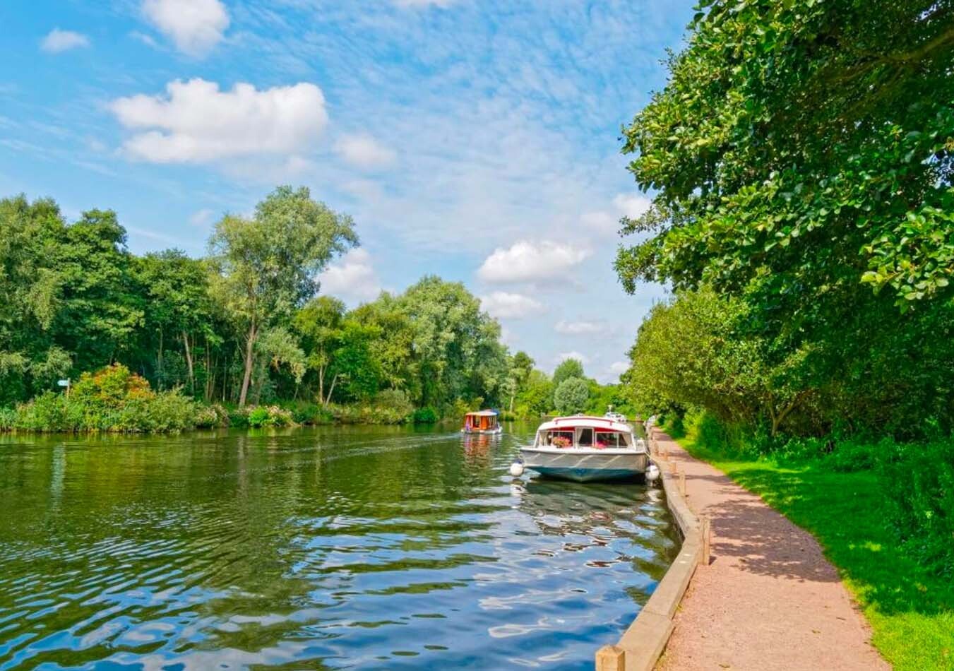 A lovely day out on teh broads in Stalham